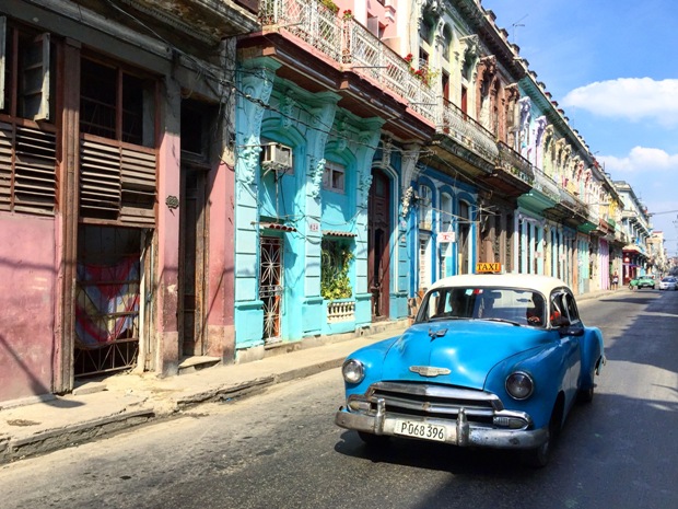 Küba klasik arabalar