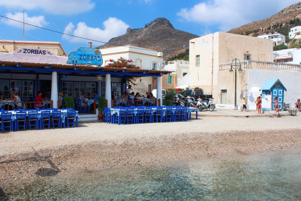 Leros Yunan adası